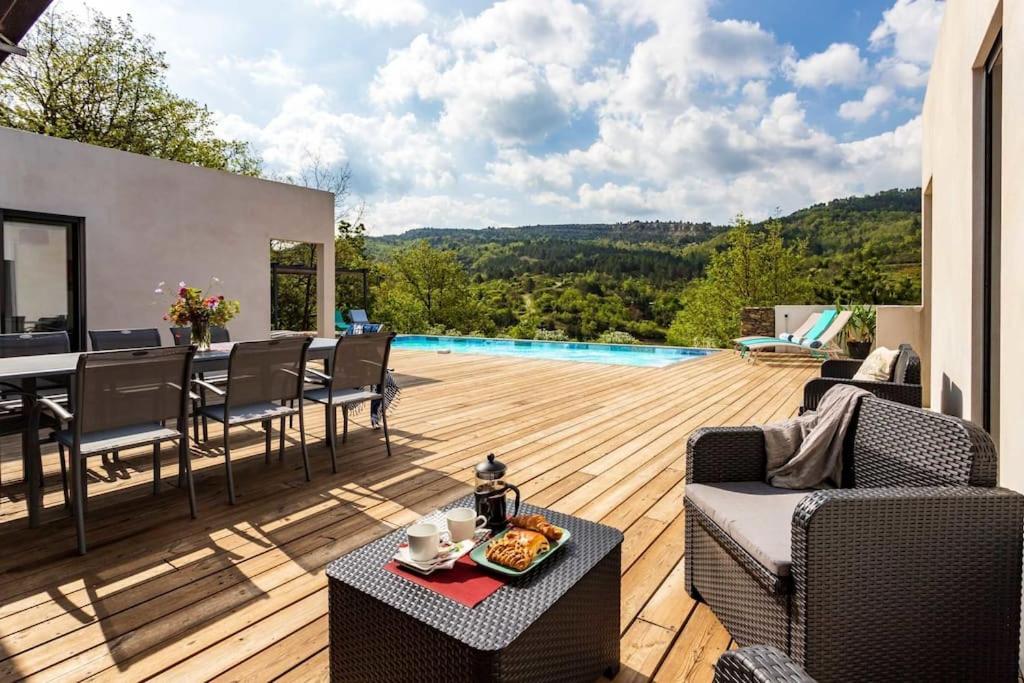 Villa Blanche, Contemporary, Cathars, Couiza, Carcassonne Eksteriør bilde