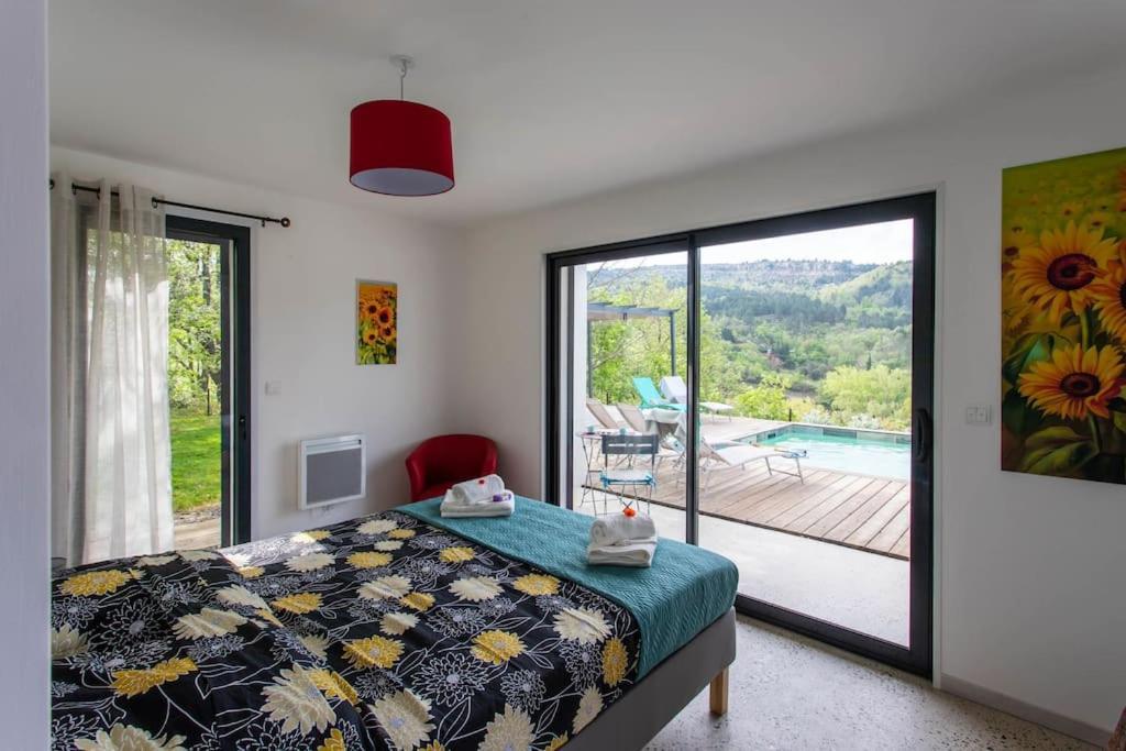 Villa Blanche, Contemporary, Cathars, Couiza, Carcassonne Eksteriør bilde