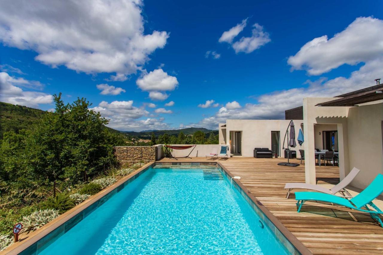 Villa Blanche, Contemporary, Cathars, Couiza, Carcassonne Eksteriør bilde